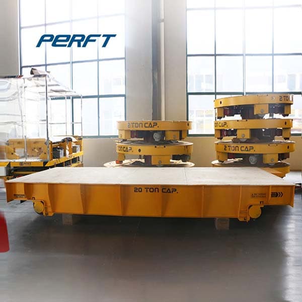 industrial motorized carts for mechanical equipment workshop 400t